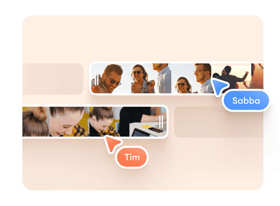 Choose from stock videos and personalize 