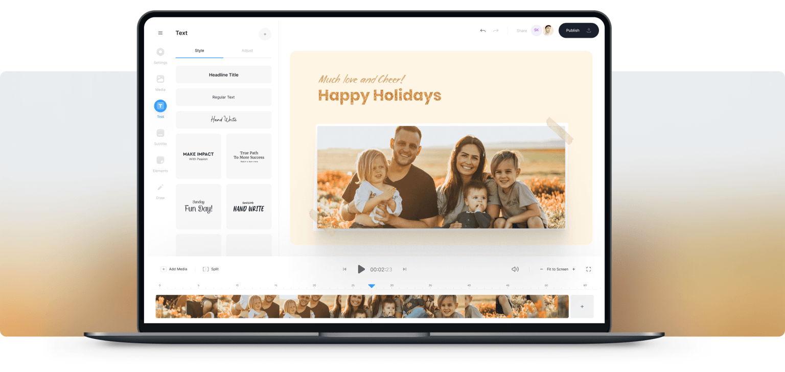 Fathers Day Video Maker