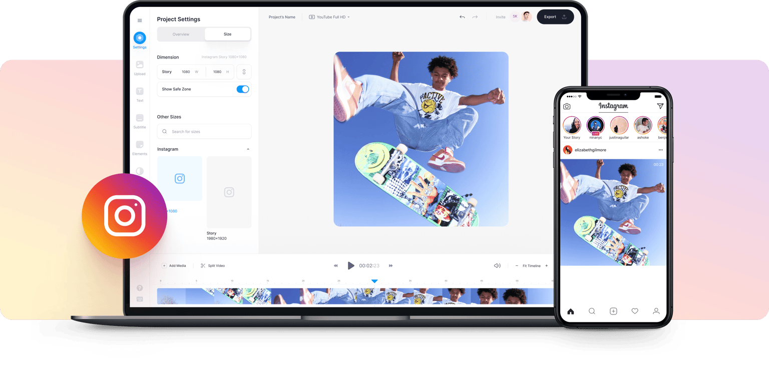 Resize Video for Instagram