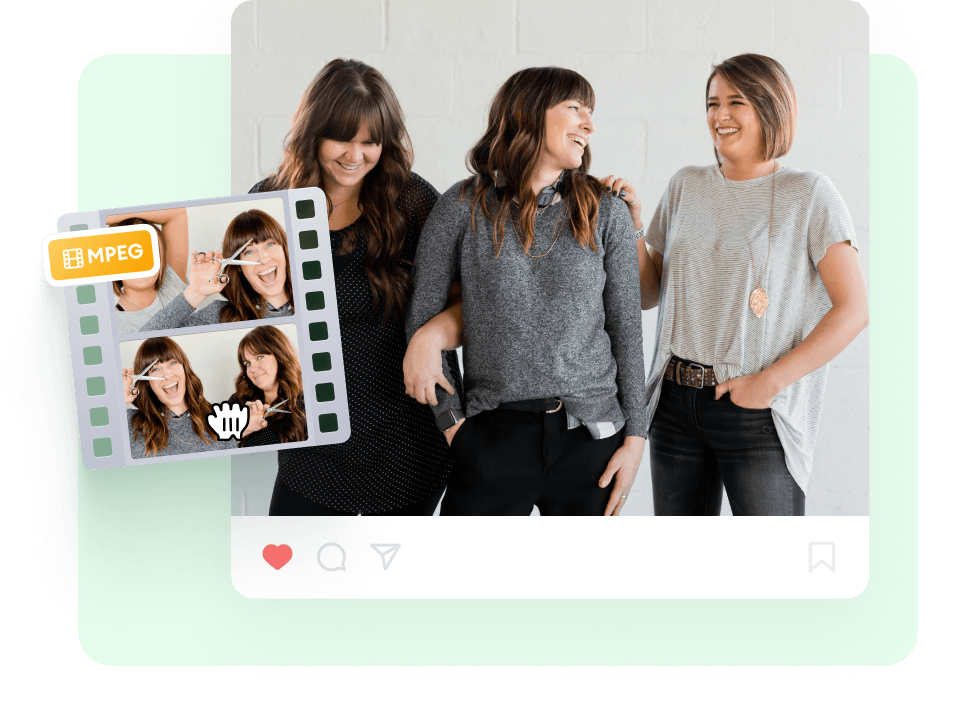 Share your video anywhere! 
