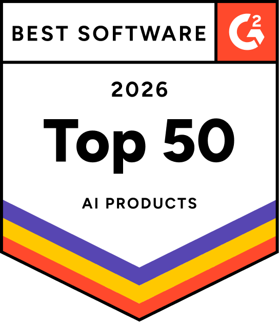 G2 Best Software 2026 - Top 50 AI Products